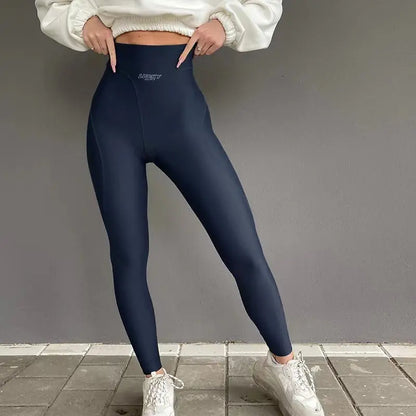 Sleek Shark High Waist Sports Pants