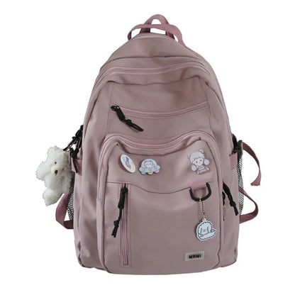 Mädchen-Schultasche mit hoher Kapazität und Multi-Pocket-Design