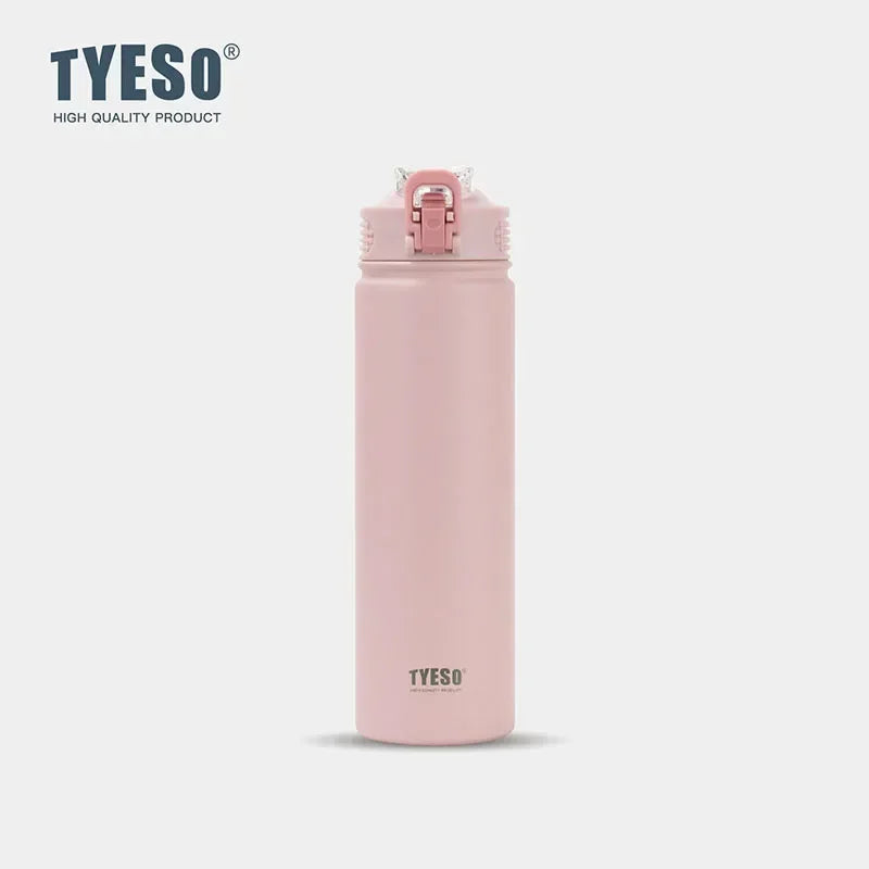 Water Bottle, Thermos Thermal Mug, Travel Sports Thermos, 600/750ML Insulated Water Bottle