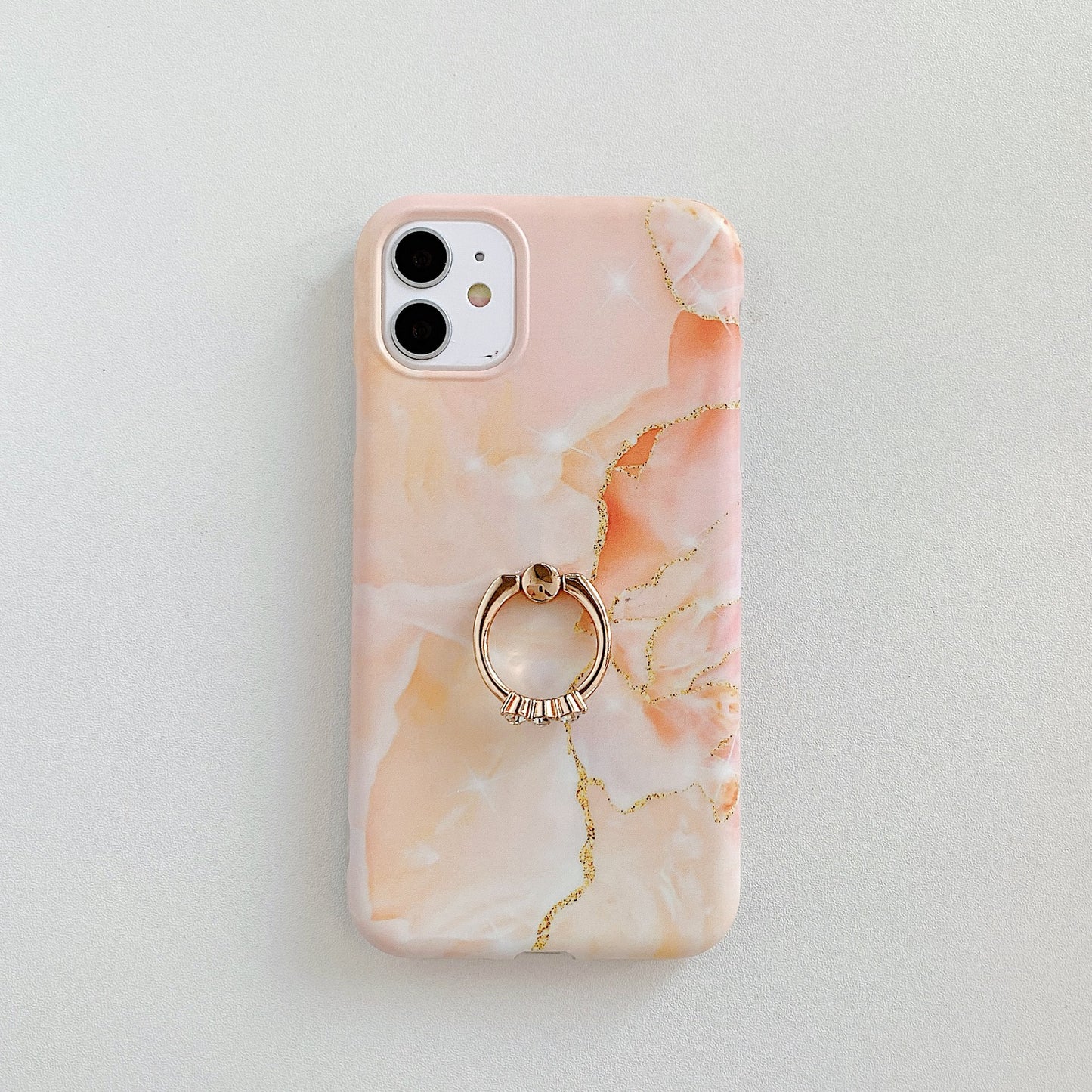 Elegant Marble Ring Phone Case