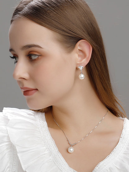 Style Tassel Clip Sterling Silver Women Earrings