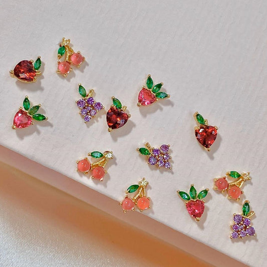 Cute Tropical Fruit Earrings For Women