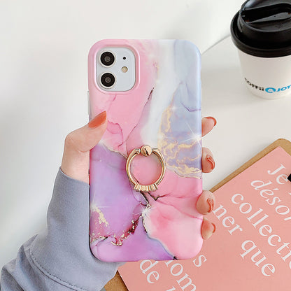 Elegant Marble Ring Phone Case