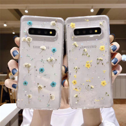 Artistic Floral Epoxy Phone Case