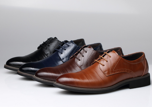 Chaussures habillées en cuir élégantes pour hommes