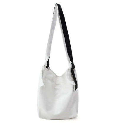 Double Strap Canvas Bag for Shopping & Travel