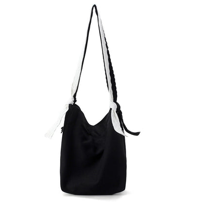 Double Strap Canvas Bag for Shopping & Travel
