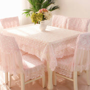 Elegant Coffee Table Cloth & Chair Cushion Set