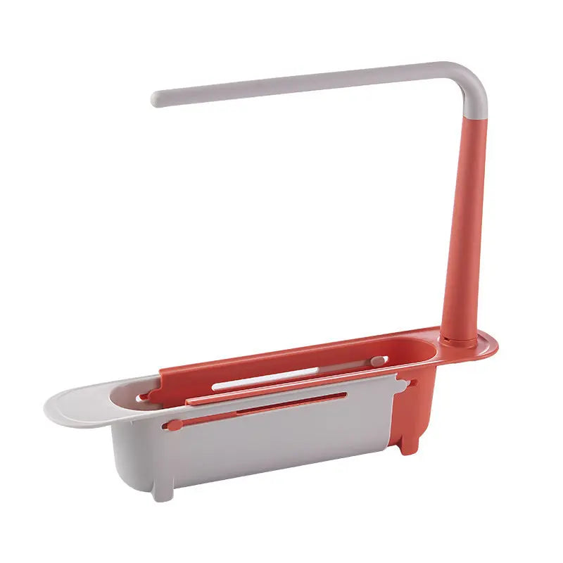 Telescopic Sink Rack & Drain Basket