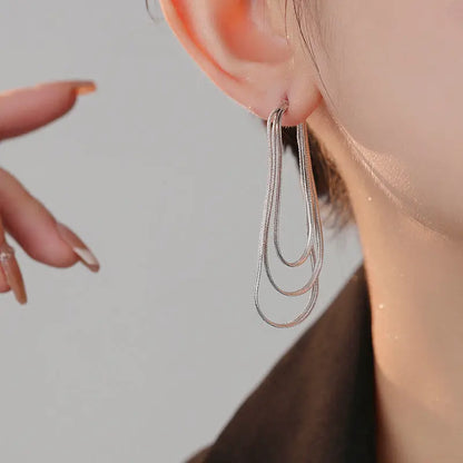 Chic Earrings High-Grade Indifferent Style