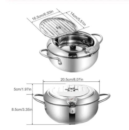 Telescopic Stainless Frying Basket