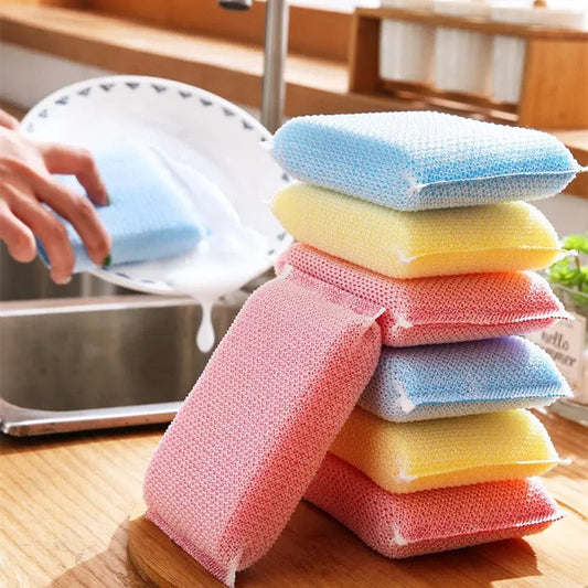 Kitchen Sponge & Dish Brush Set