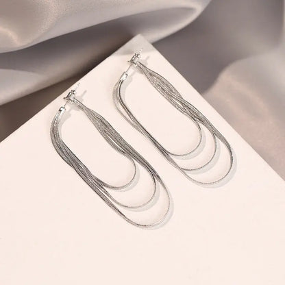 Chic Earrings High-Grade Indifferent Style