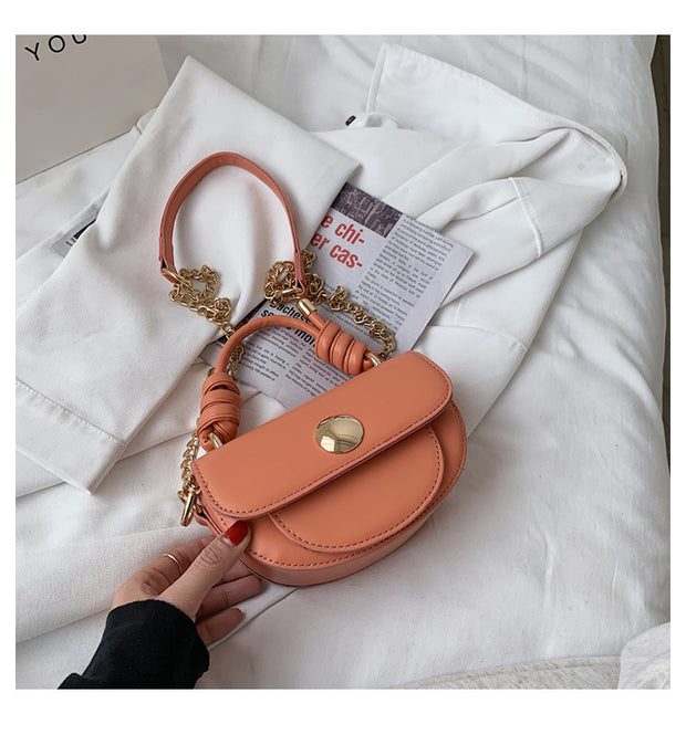 Popular Small Bags Fashion Western Style Messenger Bag Net Red Portable Saddle Bag