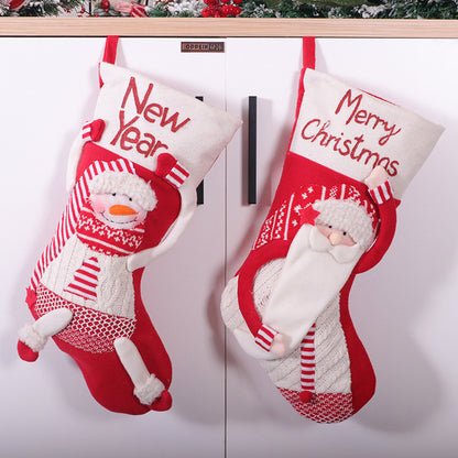 Festive Christmas Candy Socks