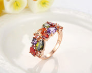 Exquisite Colored Zircon Rings