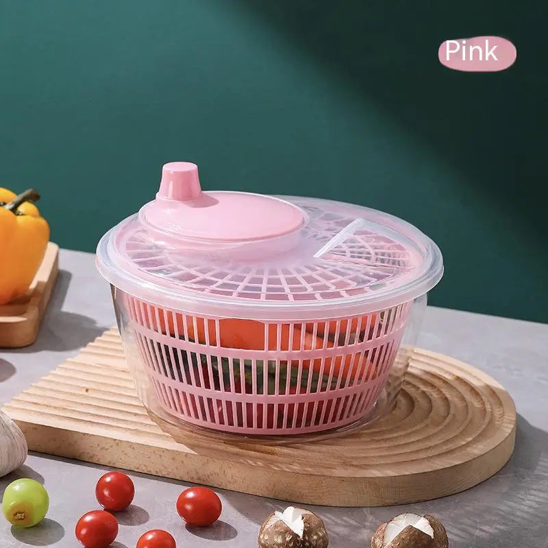 Hand-Crank Salad Dehydrator