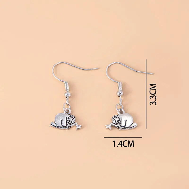 Adorable Sloth Koala Pendant Earrings