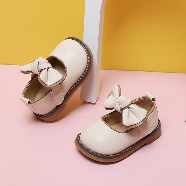 Princess Baby Leather Shoes - Soft & Non-Slip