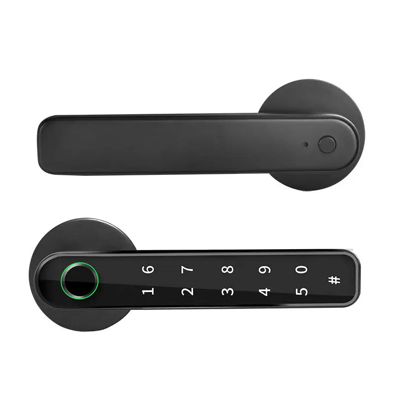 Room Door with Fingerprint & Bluetooth Lock