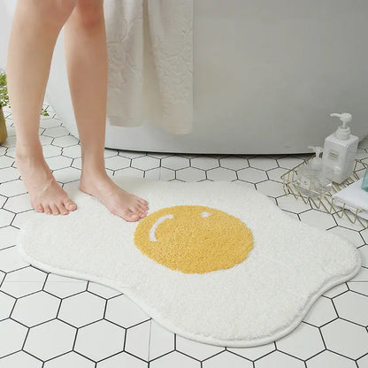 Quirky Egg Welcome Mat