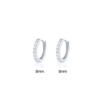 Zircon Gang Drill Earrings - Chic Style