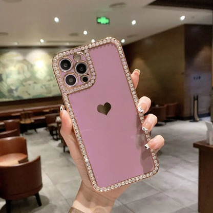 Crystal Diamond Edge Phone Case