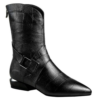 Flache Winterstiefel für Damen