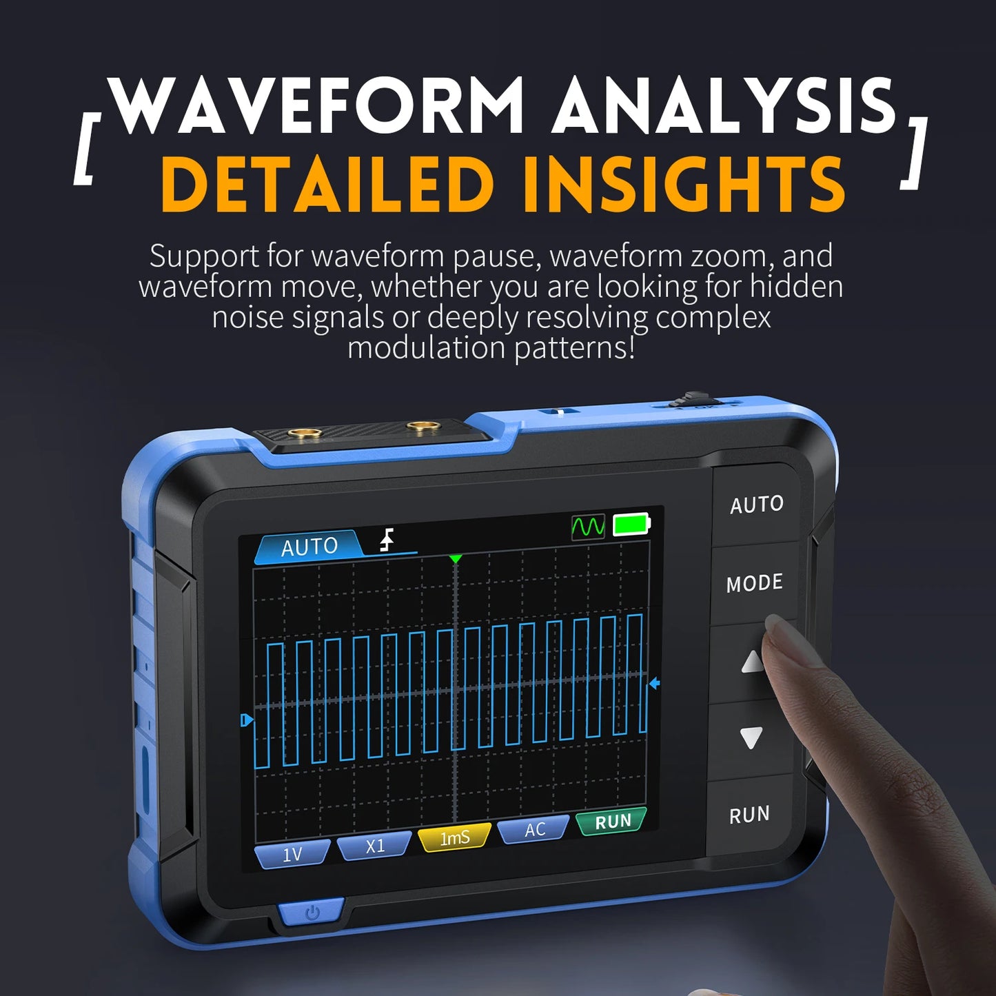 Oscilloscope numérique portable et générateur de signaux DSO153