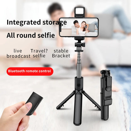 Kabelloses 3-in-1-Selfie-Stativ
