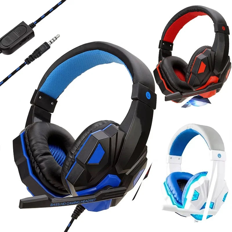 Adjustable Noise Cancelling Microphone Headset