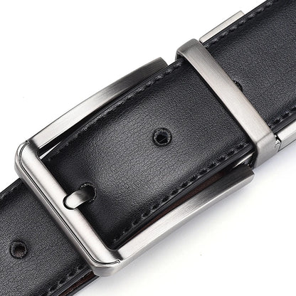 Genuine Leather Double sided belt for Men Belt