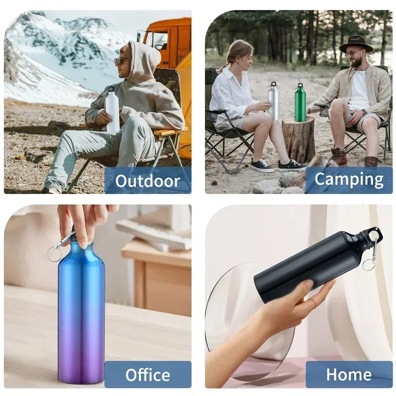 Aluminum Sports Water Bottle, Sports Water Bottle, Water Bottle, Leakproof Outdoor Drinking Cup