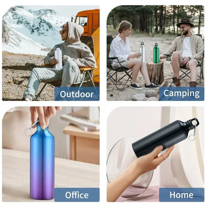 Aluminum Sports Water Bottle, Sports Water Bottle, Water Bottle, Leakproof Outdoor Drinking Cup