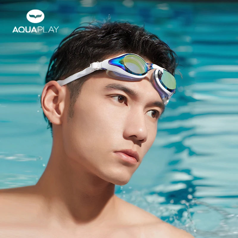professional waterproof anti-fog swimming goggles, waterproof swimming goggles, anti-fog swim goggles, professional swim goggles, durable waterproof goggles, comfortable swimming goggles, leakproof swim goggles, adjustable swimming goggles, clear vision swim goggles, anti-fog waterproof goggles