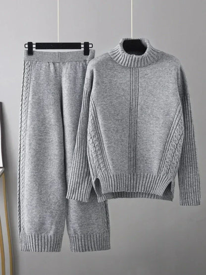 Autumn Knit Sweater Set