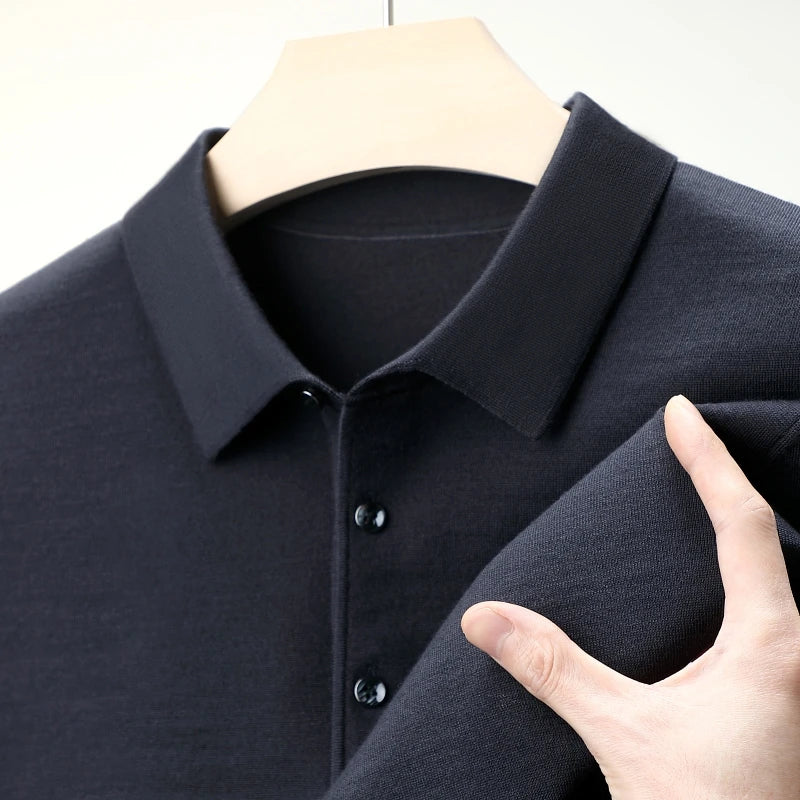 men's solid color long-sleeve wool sweater, solid color wool sweater for men, men's long-sleeve wool pullover, classic wool sweater men's fashion, warm men's wool sweater, casual solid color men's sweater, stylish long-sleeve wool sweater, winter men's wool pullover, cozy solid wool sweater for men, durable men's wool sweater