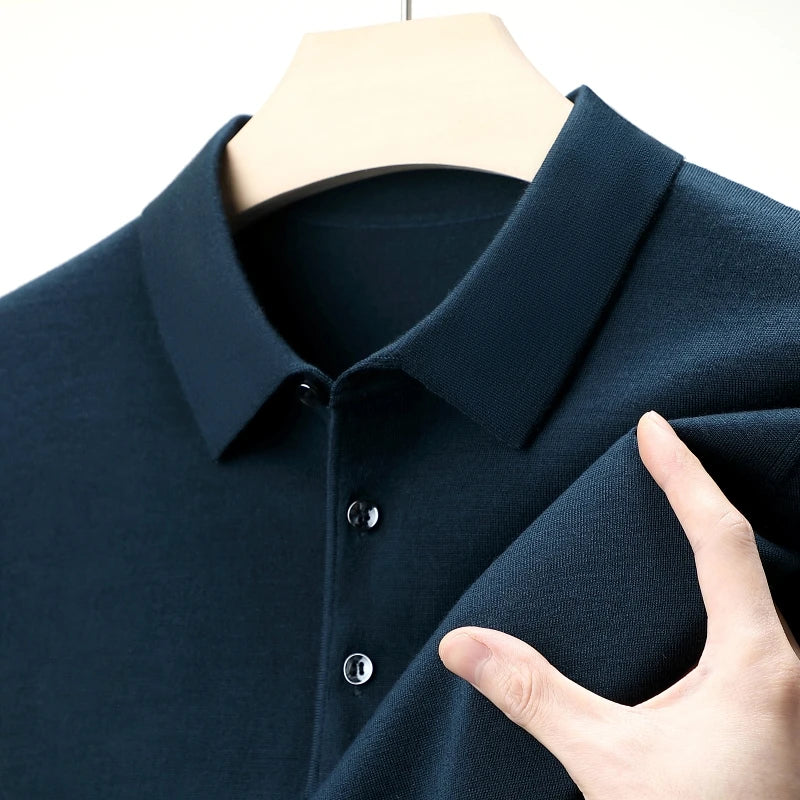 men's solid color long-sleeve wool sweater, solid color wool sweater for men, men's long-sleeve wool pullover, classic wool sweater men's fashion, warm men's wool sweater, casual solid color men's sweater, stylish long-sleeve wool sweater, winter men's wool pullover, cozy solid wool sweater for men, durable men's wool sweater