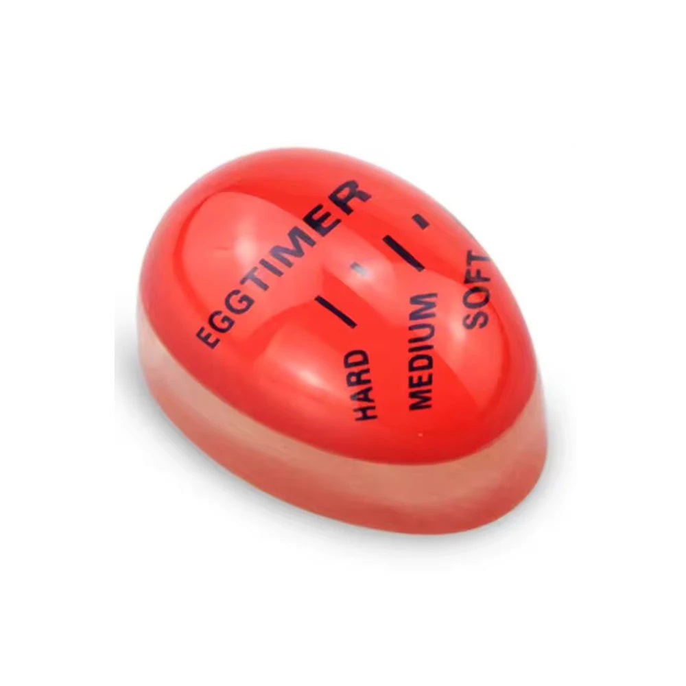 color changing egg timer, heat sensitive egg timer, egg boiling indicator, soft medium hard egg timer, kitchen egg timer tool, color change cooking timer, heat activated egg timer, easy egg boiling gadget, egg doneness indicator, cooking egg timer
