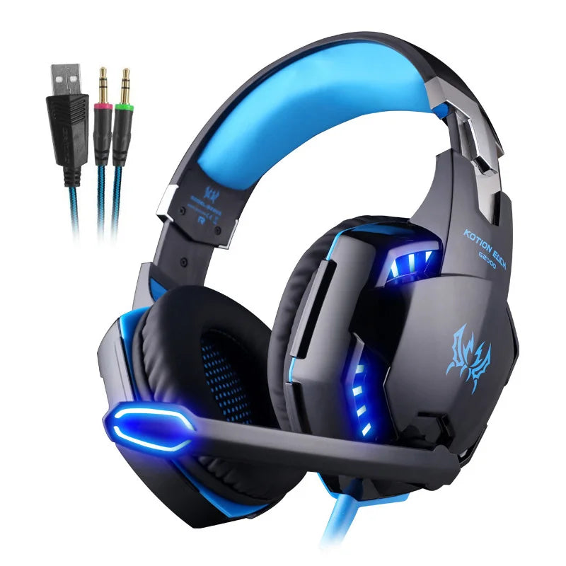 Deep Bass Stereo Gaming Headphone With Mic