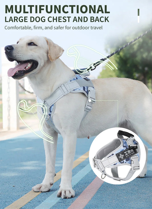 dog harness, puppy harness, large dog harness, pet harness, dog vest harness. reflective dog harness