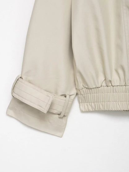 Double-Breasted Chic Women Trench Coat