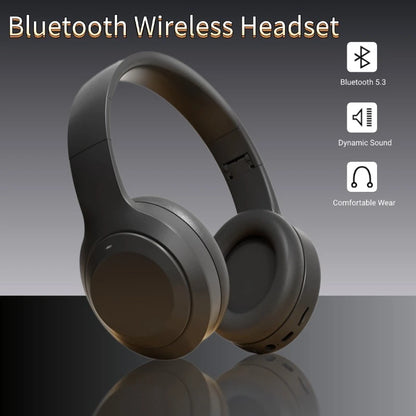 Foldable Stereo Sound Wireless Gaming Headphones