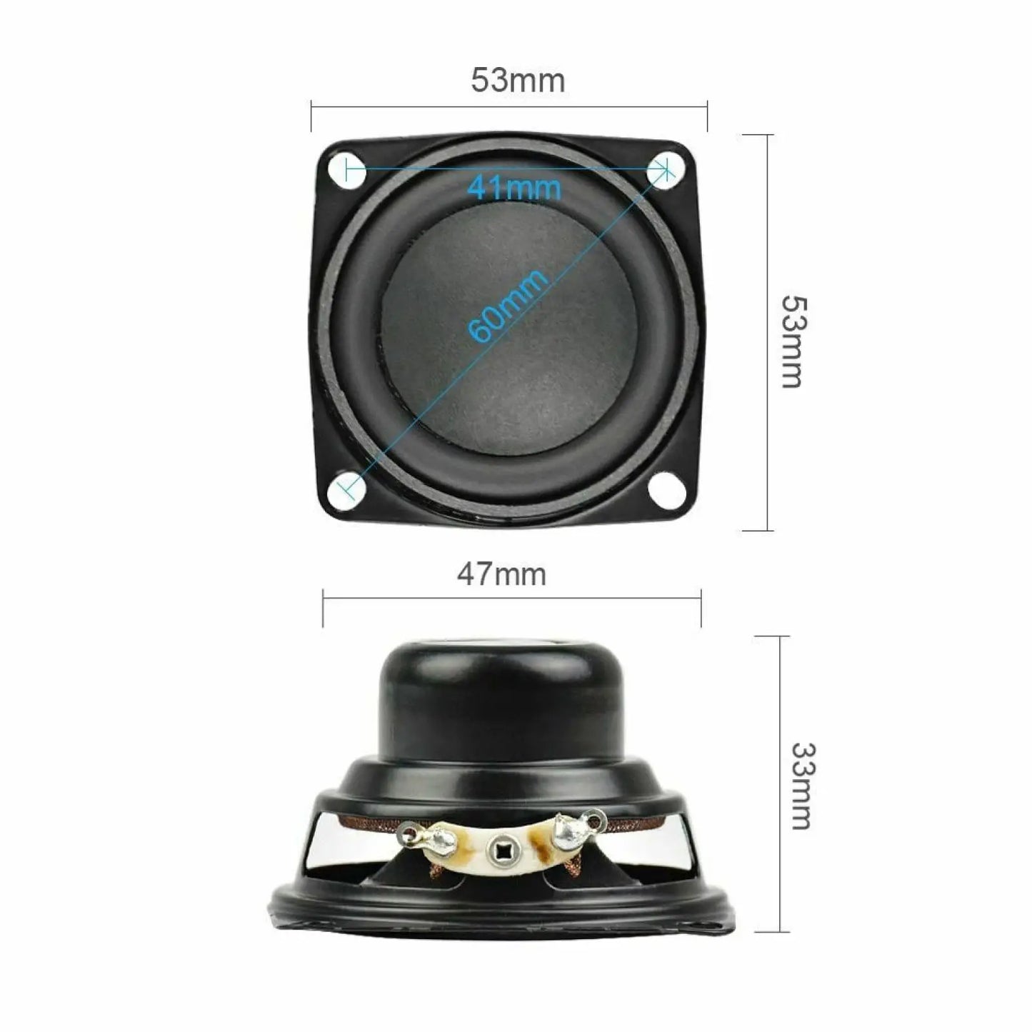 2-Inch Full Range Bluetooth Speaker, Portable Mini Bluetooth Speaker, Wireless Speaker with Deep Bass, Compact Bluetooth Audio Device, Rechargeable Bluetooth Speaker, Small Wireless Music Speaker, 2-Inch Portable Sound System, Handsfree Bluetooth Speaker, Travel Size Wireless Speaker, Home and Outdoor Bluetooth Speaker