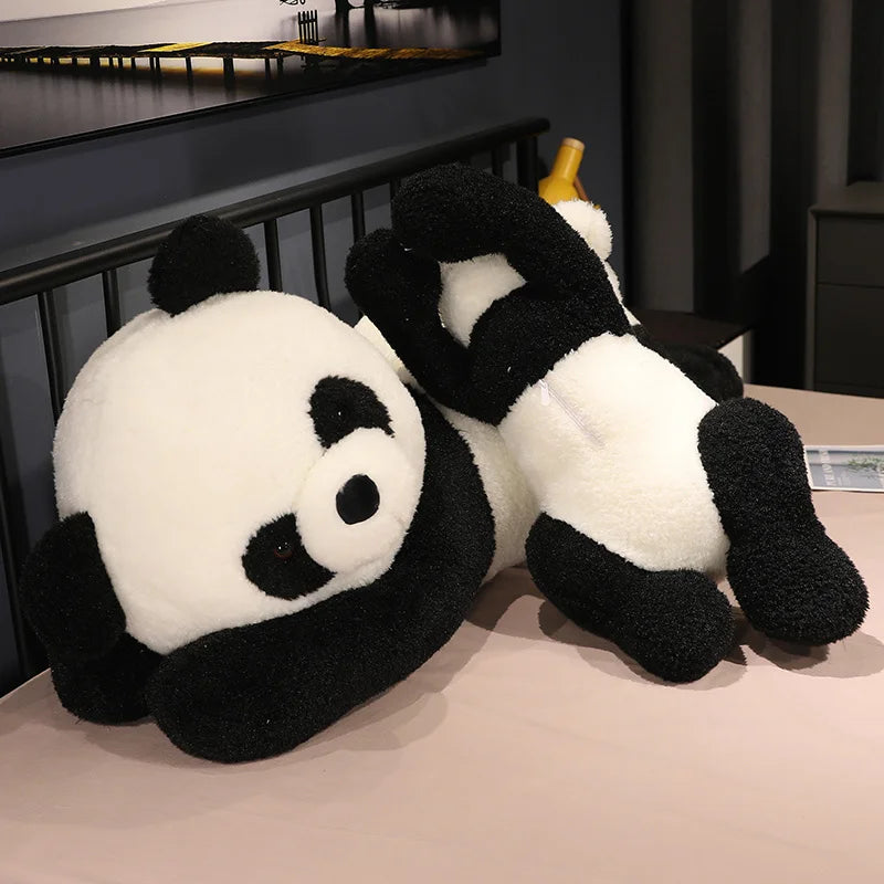 cute panda plush pillow, panda plush pillow 100cm, large panda stuffed pillow, kawaii panda plush toy, giant panda plush cushion, soft panda plush pillow, panda cuddly toy 100cm, cute panda plush cushion, big panda plush pillow, panda hugging pillow