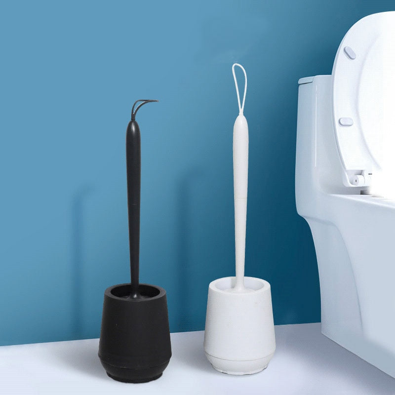 Floor-standing Black Toilet Brush