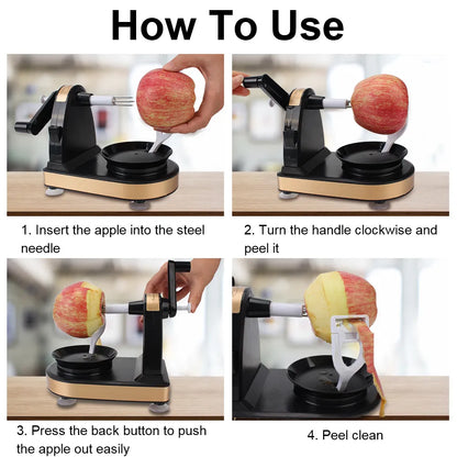 Hand-Cranked  Kitchen Fruit Peeling Machine