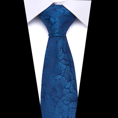 Dark Blue 8cm Fashion Tie Wedding Luxury Gift