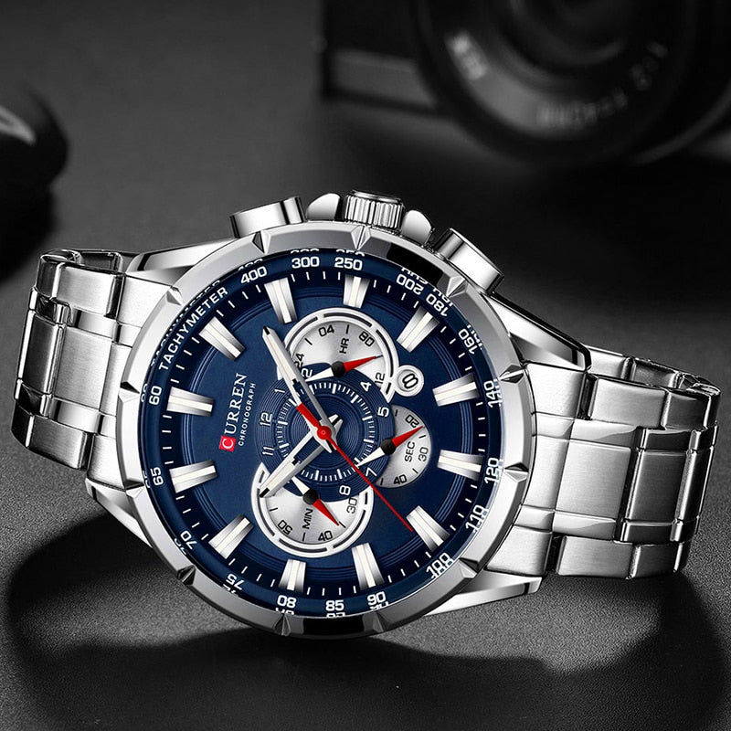 Luxury Chronograph Quartz Men's Watch