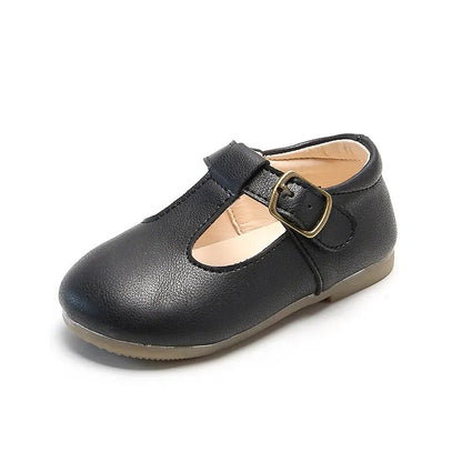 Leather Kids Shoes for Spring and Autumn